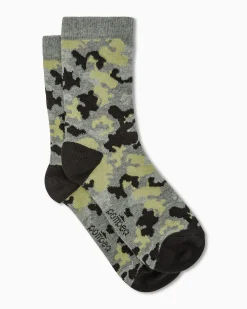 Calza bimbo Samuele con motivi camouflage
