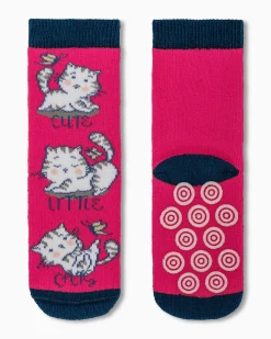 CALZINO ANTISCIVOLO BABY BIMBA AURORA