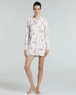 CAMICIA DA NOTTE VISCOSA MINTAKA