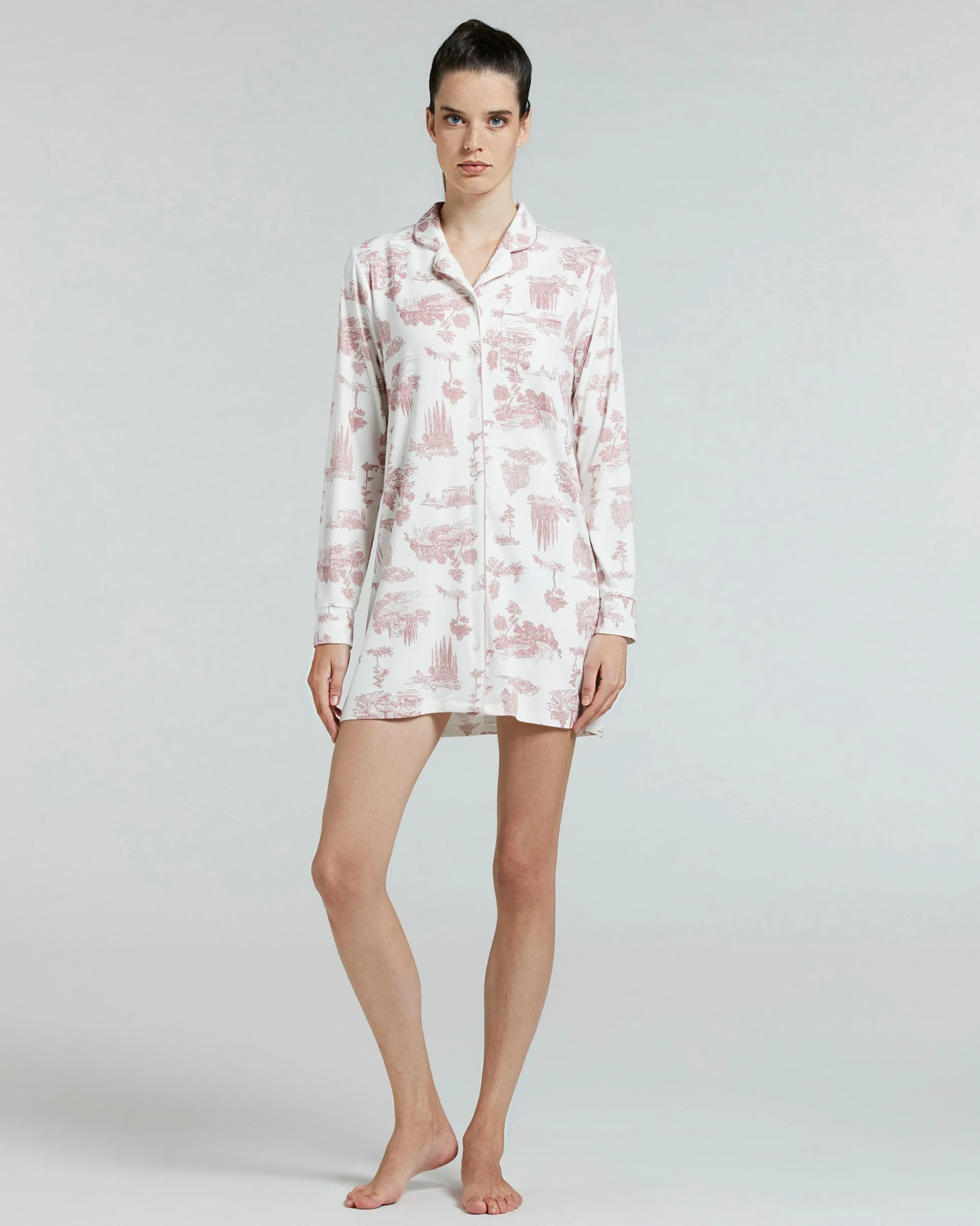 CAMICIA DA NOTTE VISCOSA MINTAKA