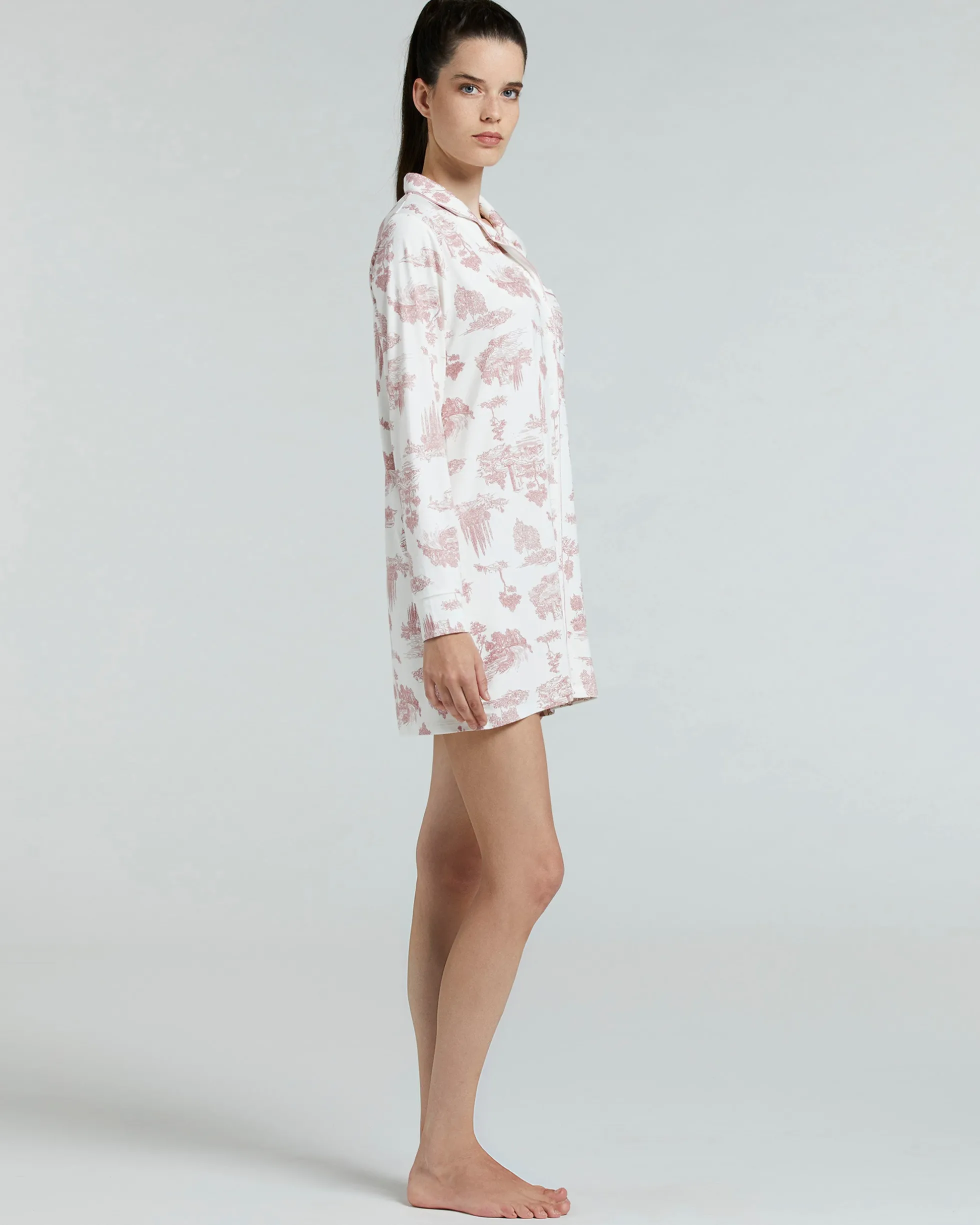 CAMICIA DA NOTTE VISCOSA MINTAKA