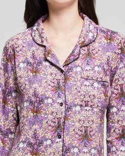 Camicia da notte viscosa Orchidea