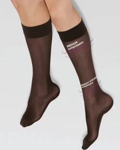 Gambaletto 70 denari contenitivo con compressione graduata media