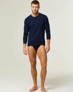 Maglia uomo manica lunga caldo cotone