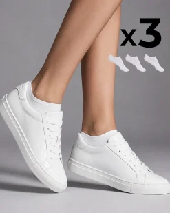 Minicalza cotone x3 donna