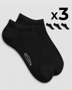 Minicalza cotone x3 donna