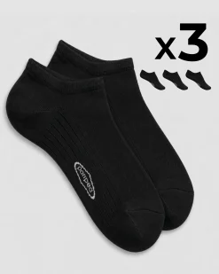 Minicalza cotone x3 uomo