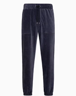 PANTALONE CARGO VELLUTO COSTE UOMO