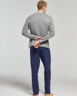 Pigiama lungo cotone interlock Aldo
