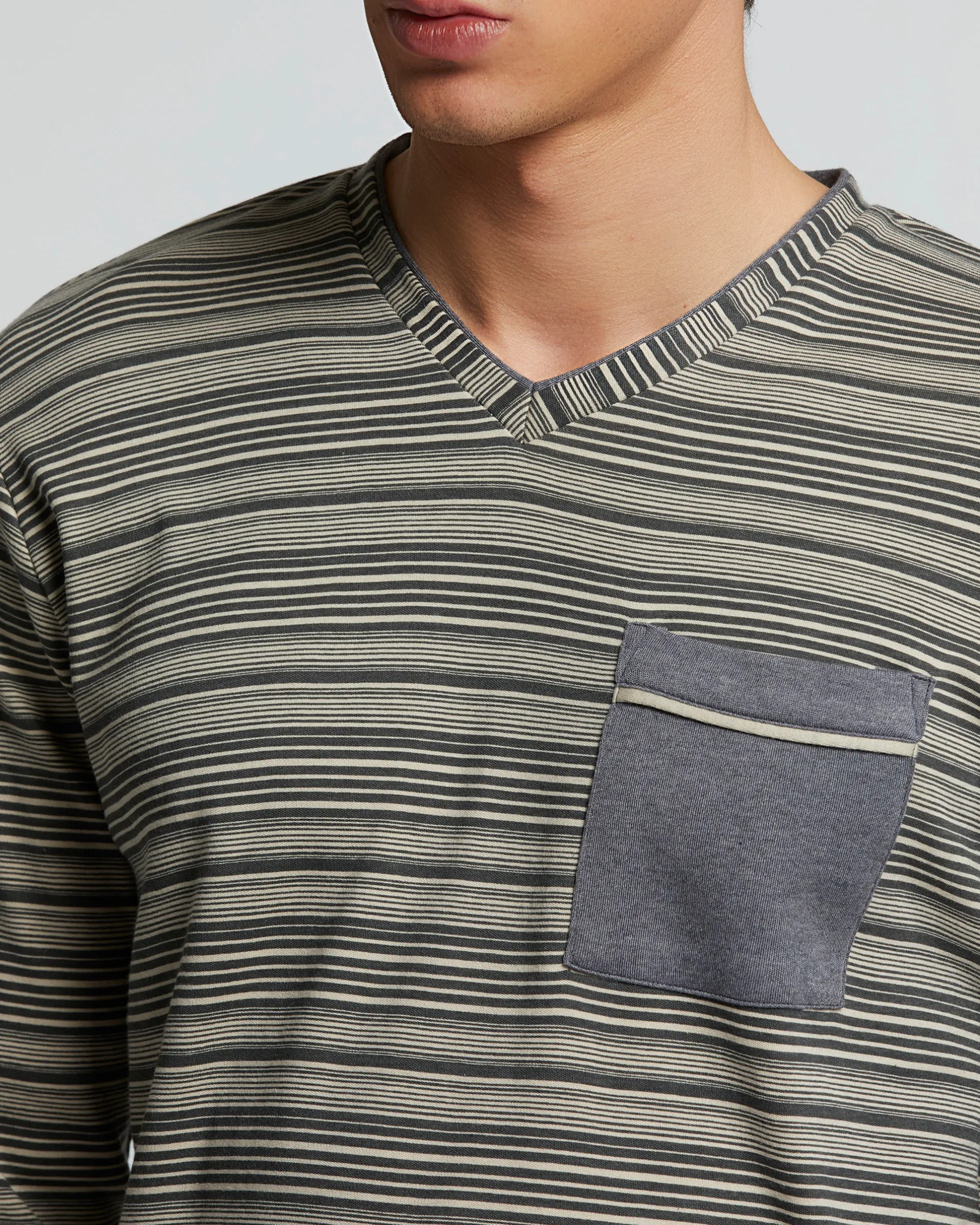 PIGIAMA LUNGO COTONE INTERLOCK NEBBIOLO