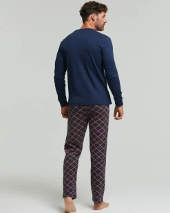 Pigiama lungo cotone interlock Tocai