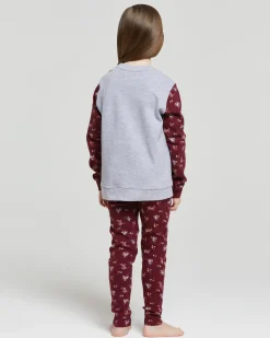 Pigiama lungo cotone interlock Andromeda