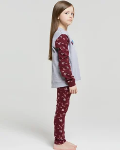 Pigiama lungo cotone interlock Andromeda