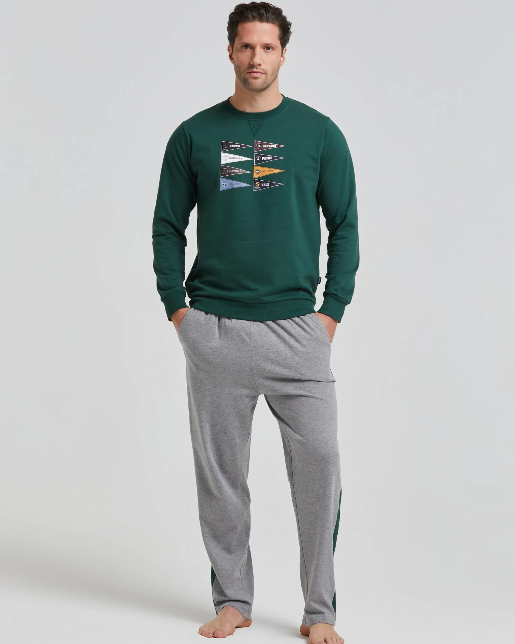 Pigiama lungo cotone York