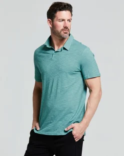 POLO UOMO COTONE FIAMMATO