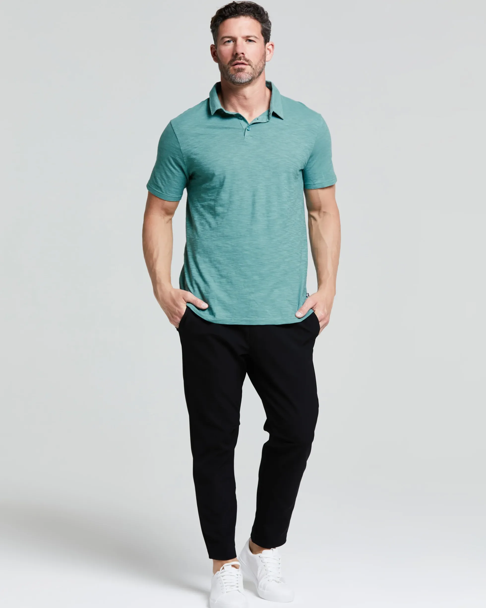 POLO UOMO COTONE FIAMMATO