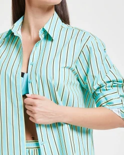 Pompea x Silvian Heach camicia over