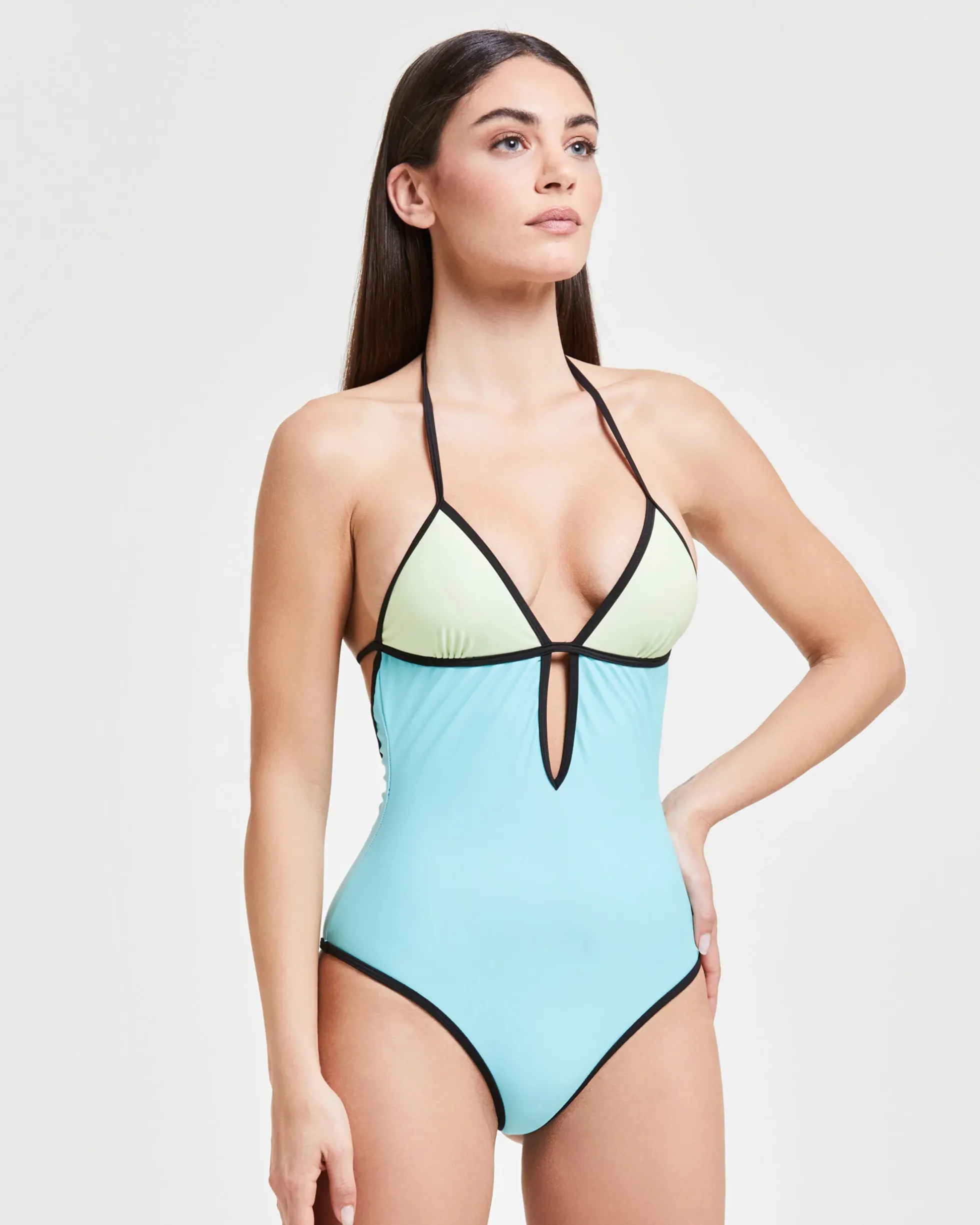 Pompea x Silvian Heach costume intero con coppe rimovibili
