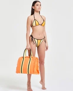 Pompea x Silvian Heach slip con lacci laterali