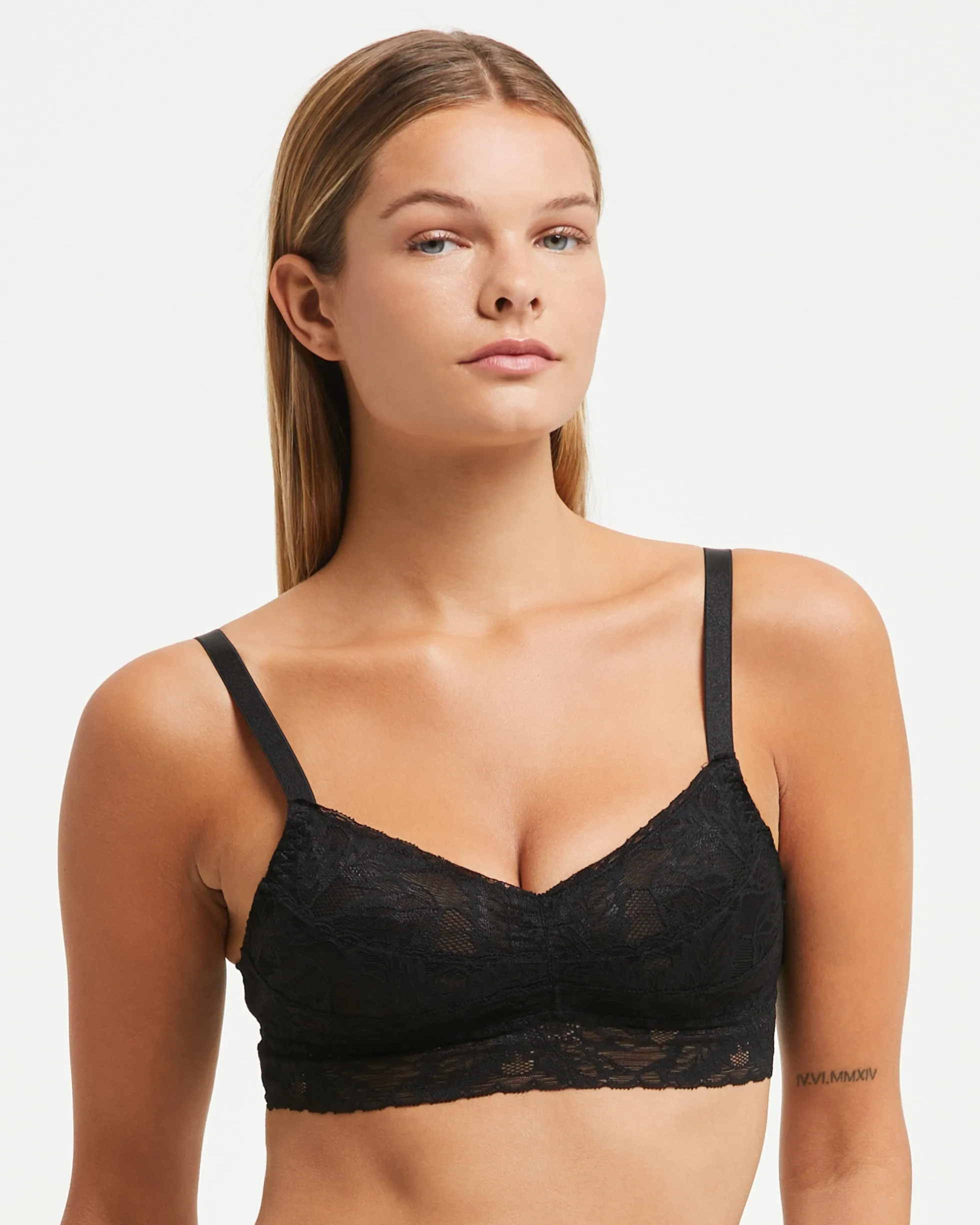 Set Completo coordinato Intimo Pizzo (Nero)