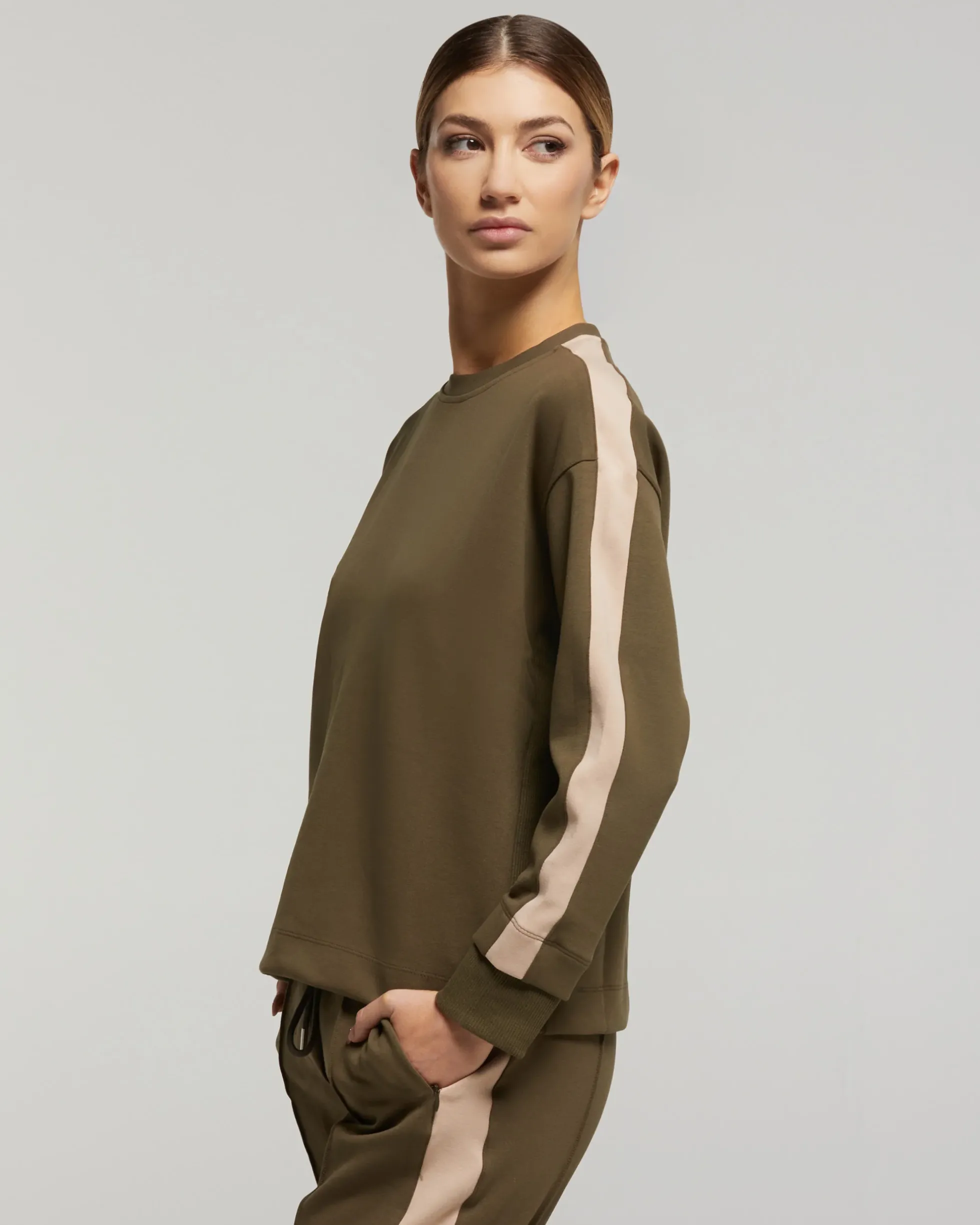 Set Completo Tuta donna Freetime (Verde militare)