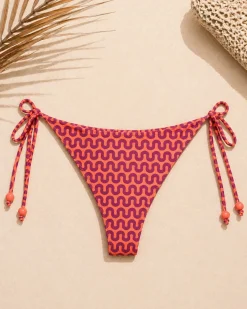 Slip donna con laccetti Waves