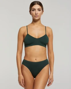 Slip seamless donna con tassello immagliato