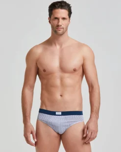 Slip uomo cotone motivo cravatteria