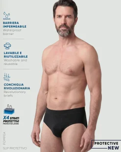 Slip uomo protettivo per piccole perdite