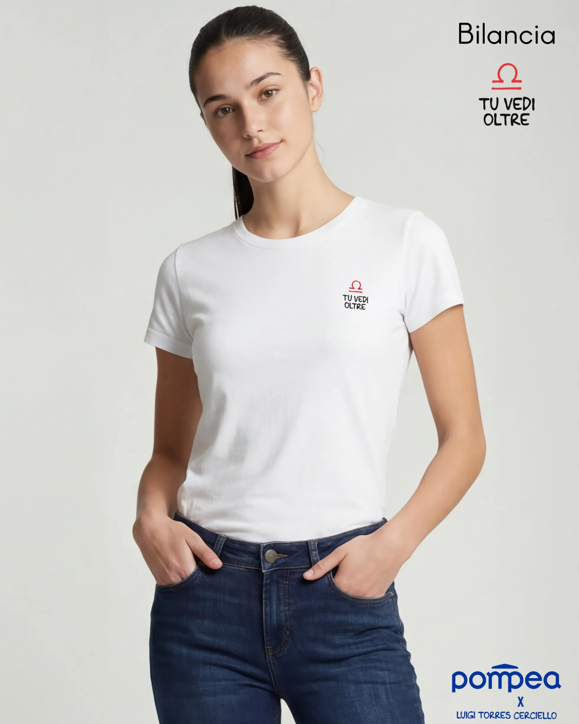 T-shirt donna "Bilancia" by Luigi Torres Cerciello