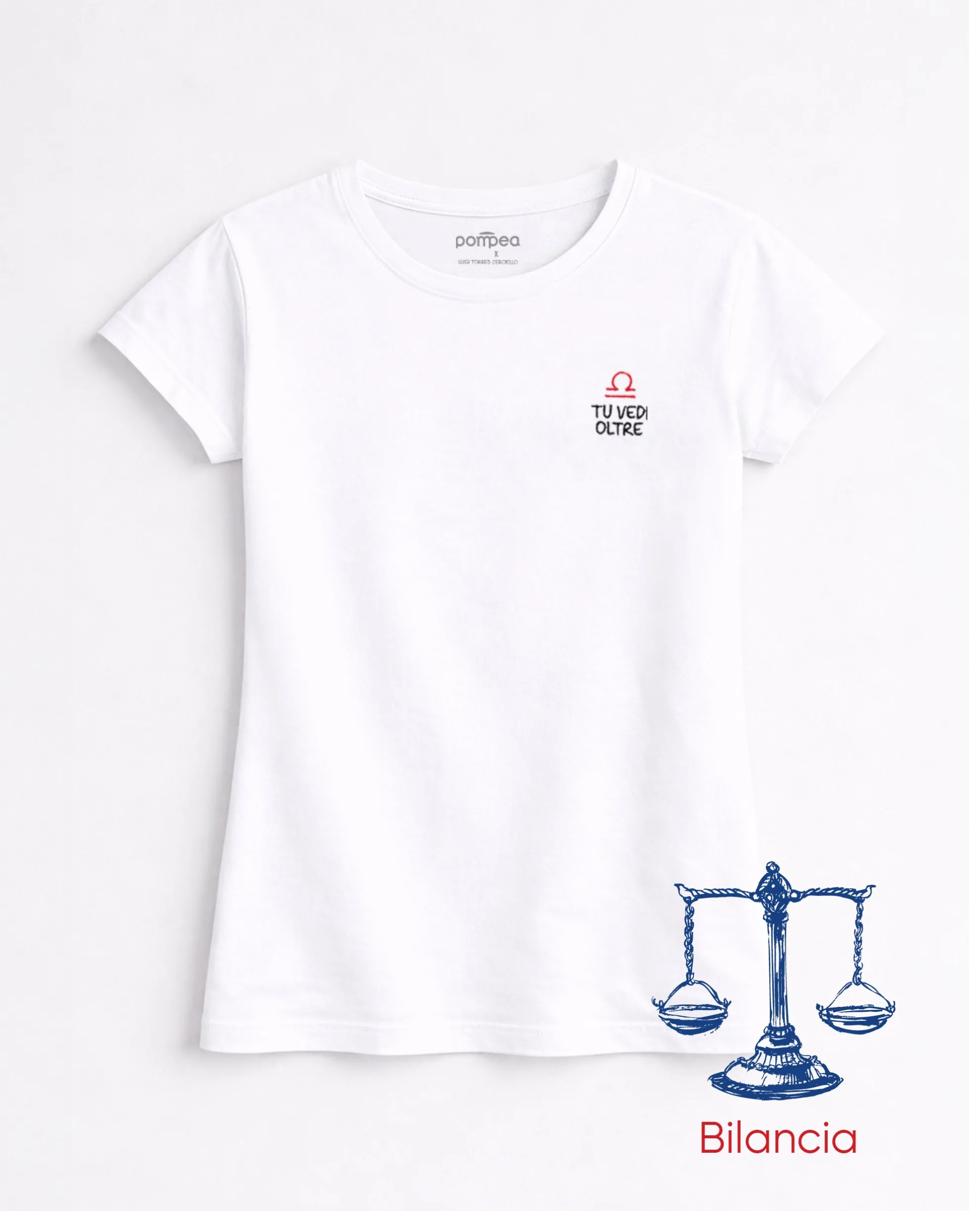 T-shirt donna "Bilancia" by Luigi Torres Cerciello