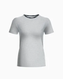 T-shirt donna no stress slim fit cotone
