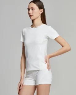 T-shirt donna no stress slim fit cotone