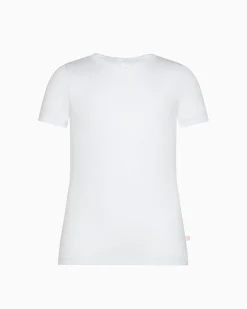 T-shirt girocollo bimba in cotone organico