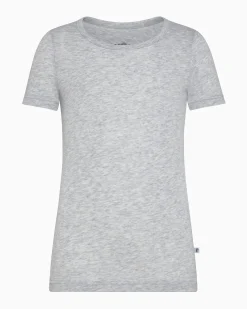 T-shirt girocollo bimbo in caldo cotone organico