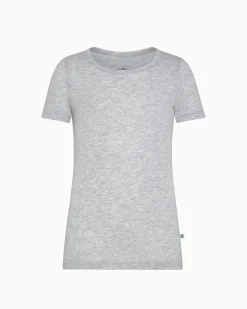 T-shirt girocollo bimbo in cotone organico